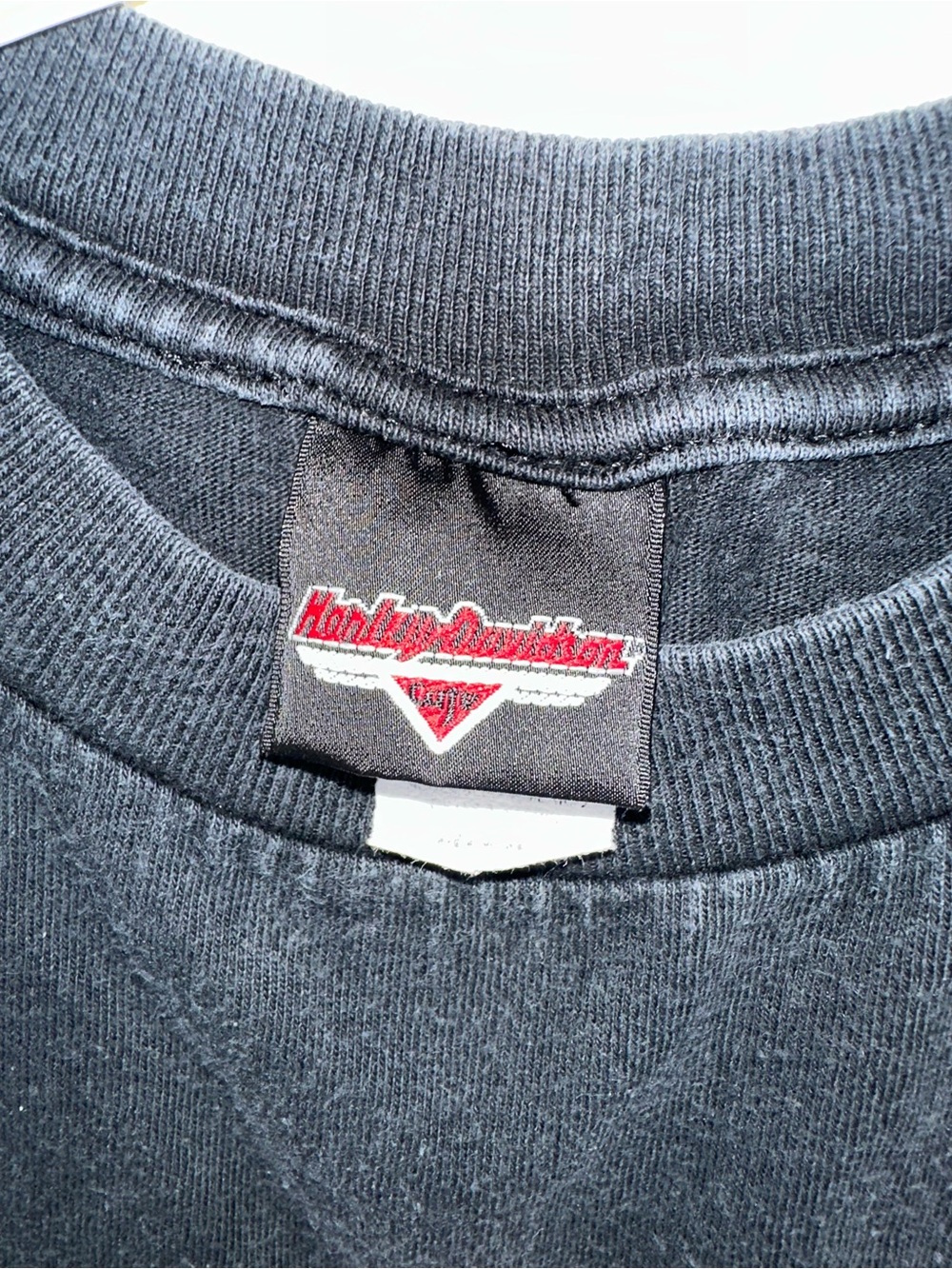 Harley-Davidson Cafe Black Kids Tee with Flaming Heart Graphic Las Vegas. Size L - Picture 3 of 3
